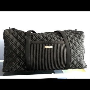Vera Bradley Large Duffel Bag Black